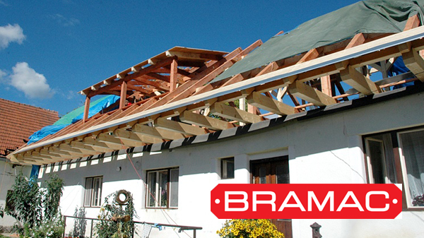 Rekonstrukce krovu a střechy Lčovice, Bramac Alpská Classic